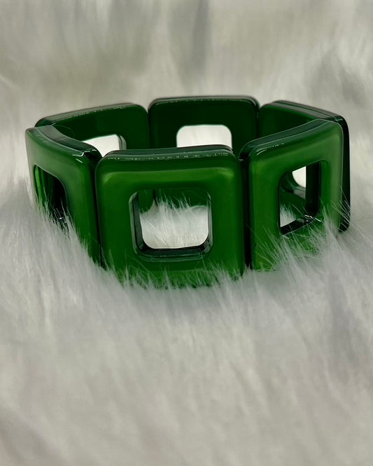 Two tone Bracelt-Green