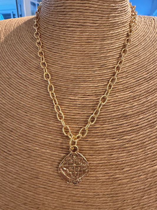 updated coin necklace-medium