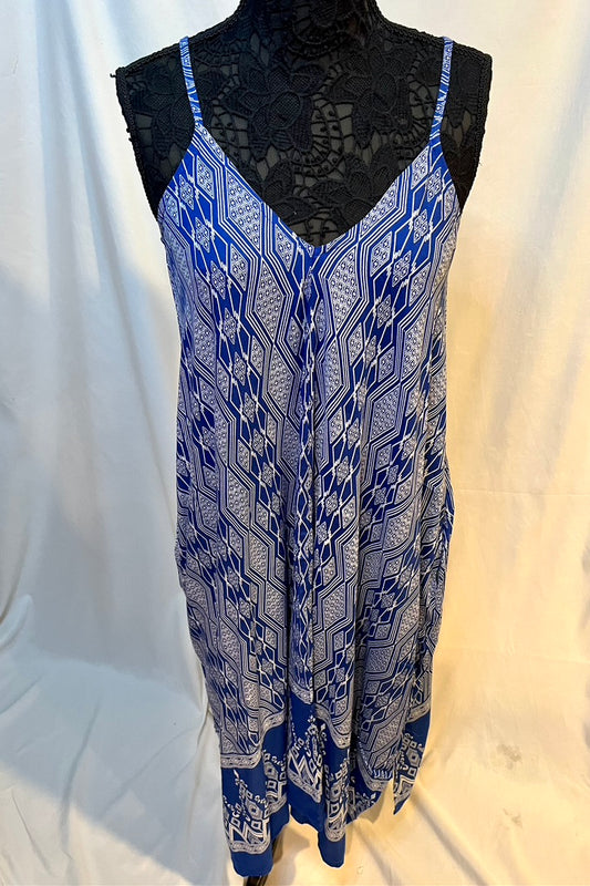 Amira Genie Dress- Emerald, Cobalt