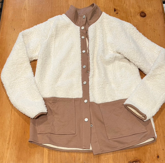 Soft Shearling Shacket